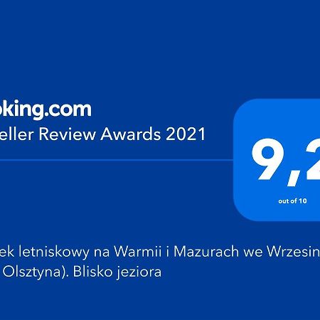 Domek Nad Trojanka Kolo Olsztyna Blisko Jeziora Villa Wrzesina Exterior photo